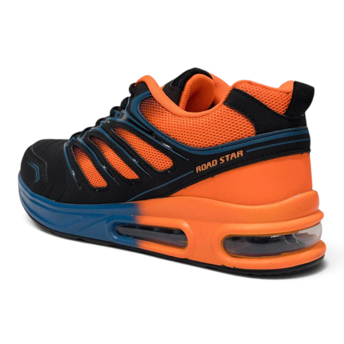 Sportschuhe Unisex Schwarz/Orange | Modell 1002