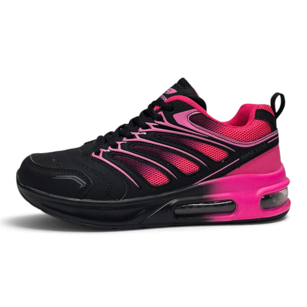 Sportschuhe Damen Schwarz/Pink | Modell 1002