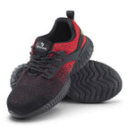 Sicherheitsschuhe Unisex Schwarz/Rot | PROCERA TEXO-FLY S1