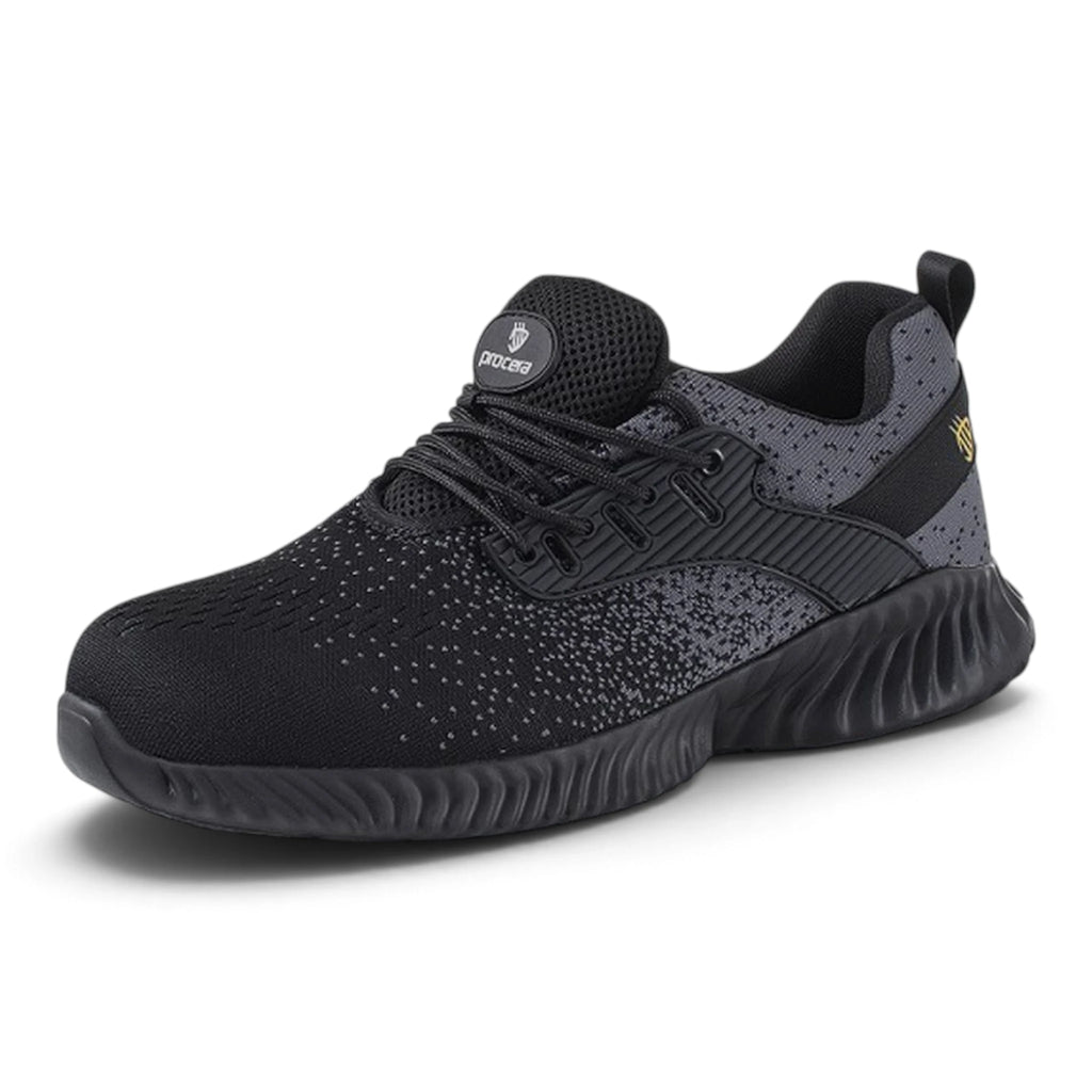 Sicherheitsschuhe Unisex Schwarz/Grau | PROCERA TEXO-FLY S1