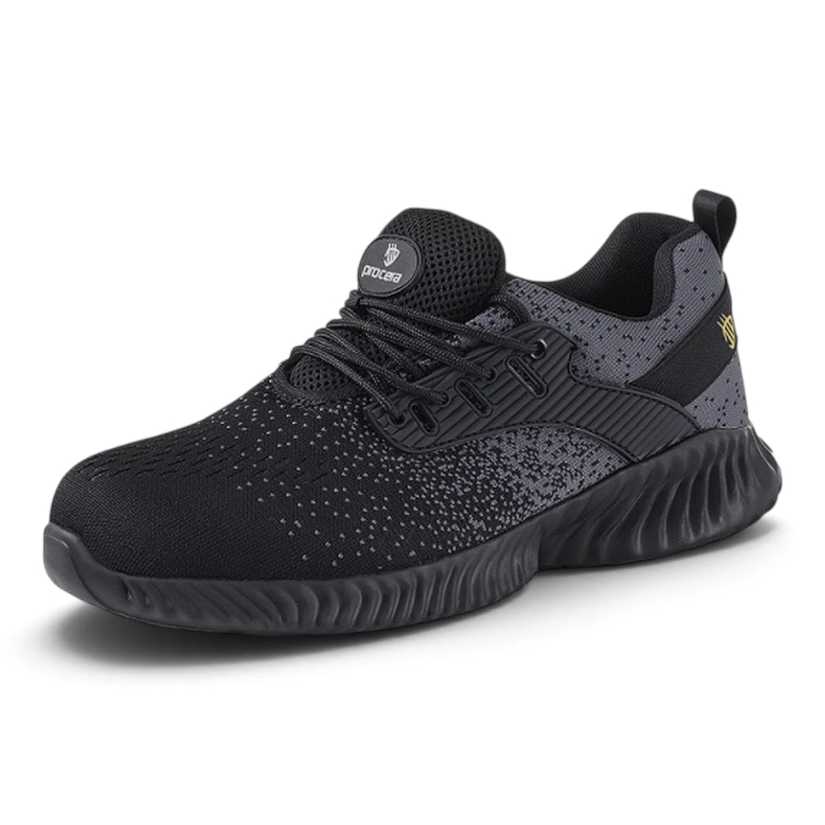 Sicherheitsschuhe Unisex Schwarz/Grau | PROCERA TEXO-FLY S1