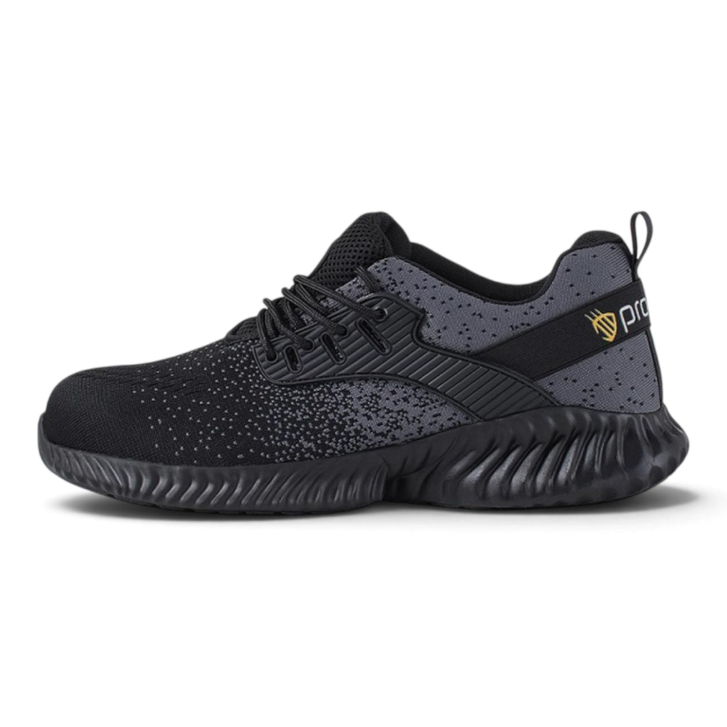Sicherheitsschuhe Unisex Schwarz/Grau | PROCERA TEXO-FLY S1