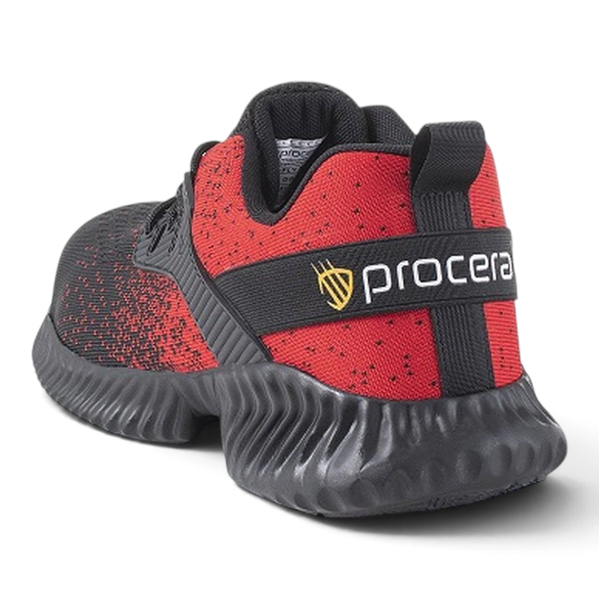 Sicherheitsschuhe Unisex Schwarz/Rot | PROCERA TEXO-FLY S1
