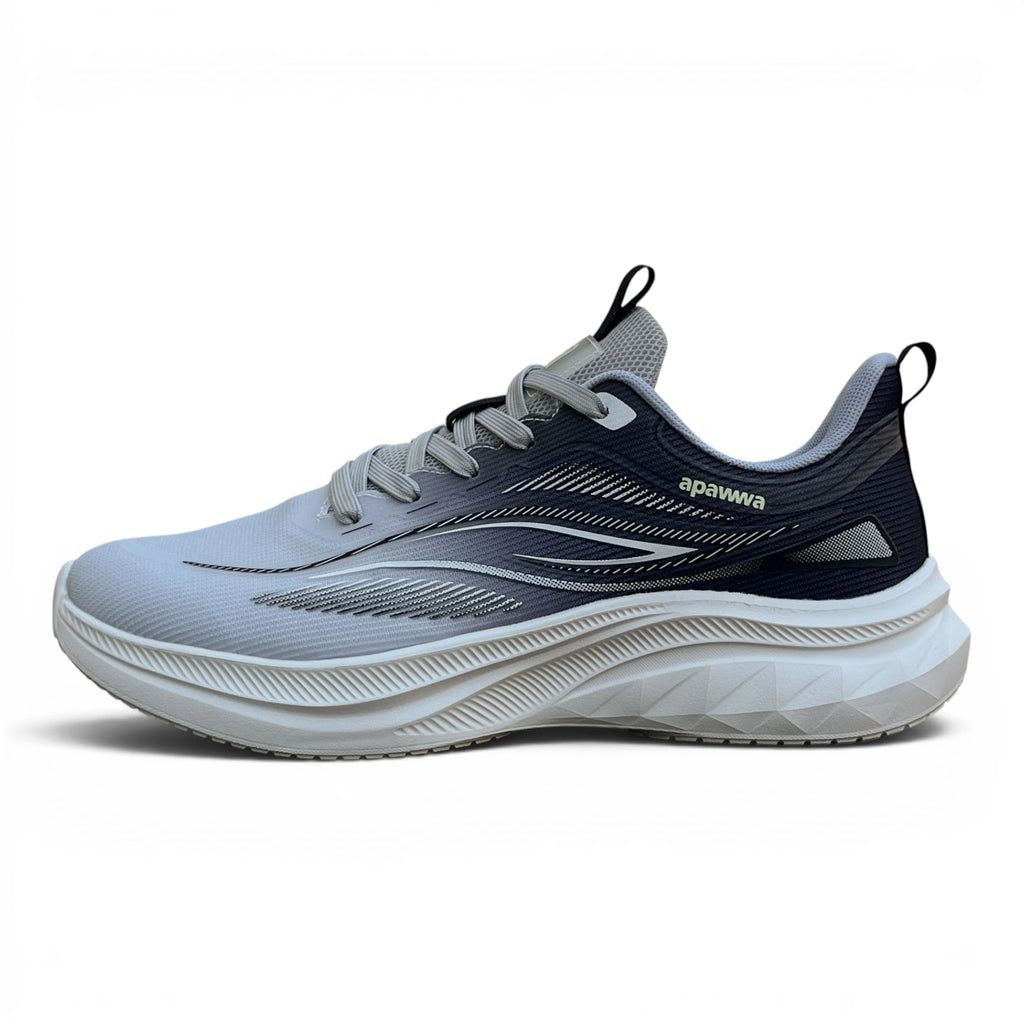 Damen & Herren Laufschuhe leichte Sportschuhe Turnschuhe Sneaker Schuhe, Grau 38-43