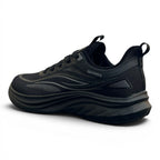 Damen & Herren Laufschuhe leichte Sportschuhe Turnschuhe Sneaker Schuhe, Schwarz 38-43