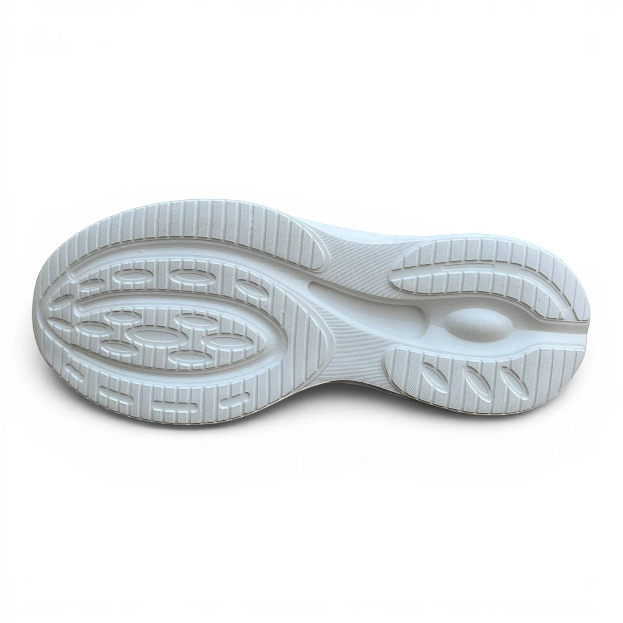 CKK SCHUHE Laufschuh Sohle in Weiss mit rutschfestem Profil und ergonomischer Struktur für optimalen Grip