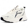 CKK SCHUHE Beige Dunkelblaue Damen und Herren Sneaker aus Synthetik mit Textilfutter und EVA-Sohle, ideal für Alltag und Sport.